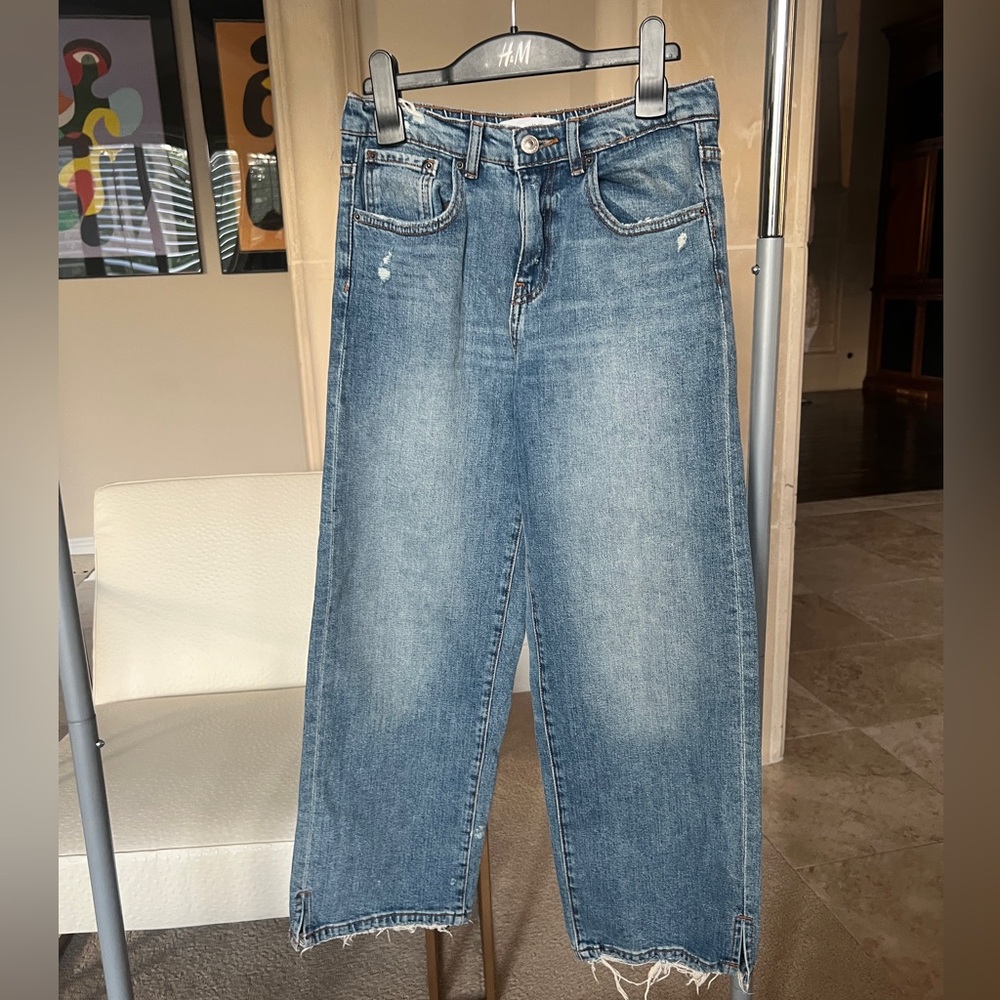 Zara Kids Wide Leg Jeans Size 11-12
